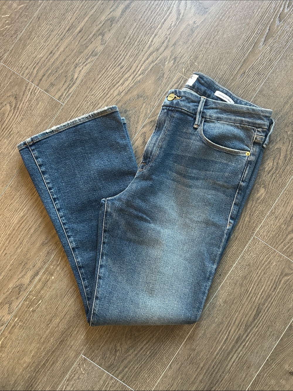 Frame Denim Le Crop Mini Boot Size 31